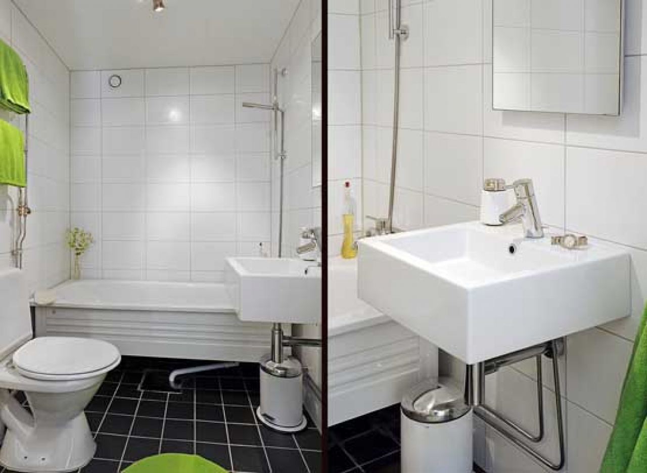 white small bathroom designs